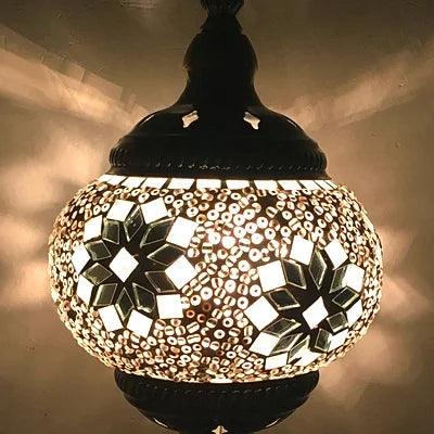 New style Turkey Ethnic Customs Handmade Lamp Romantic Cafe Restaurant Bar Tree Pendant Light Bar Mosaic Pendant Lamp