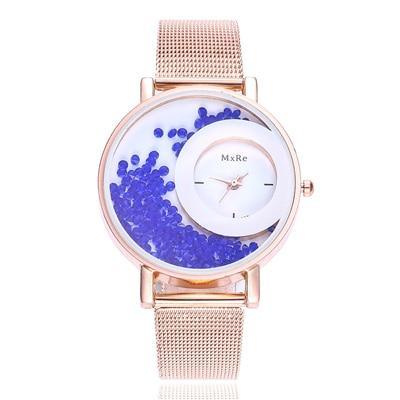 Women Ladies Bling Diamonds Crystal Strap Watch Fashion Luxury Stainless Steel Analog Quartz Wrist Watches gift For Women,Girls and Ladies