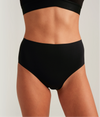 Leakproof Seamless High Waist - Regular / XS / Volcanic Black