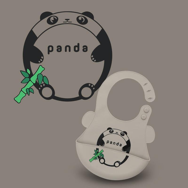 Adjustable Oil-proof  Food Grade Silicone Drool bib Soft And Comfortable Saliva Towel Lunch Baby Bib For Babies and Kids