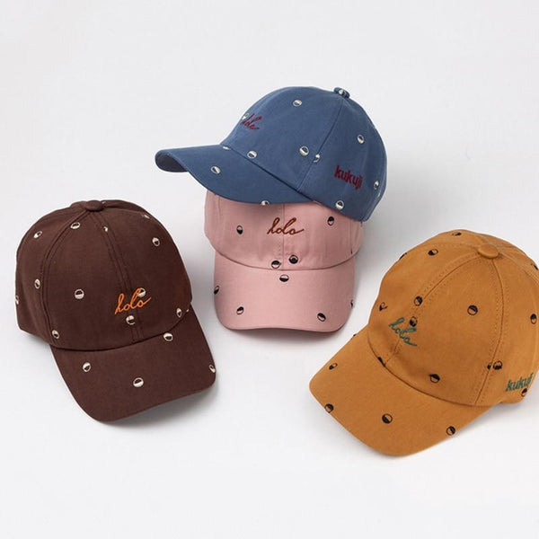 Cute Cotton Baby Hat Cap Kids Boy Adjustable Baseball Hats Children Snapback Hip-Hop Sun Hat