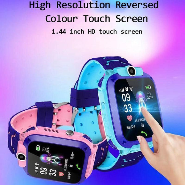 New Children's Smart Watch With SOS Smartwatch For Kids With Sim Card and Photo Camera Waterproof IP67 Protection Excelent Gift for Kids Support  IOS and Android Sistems