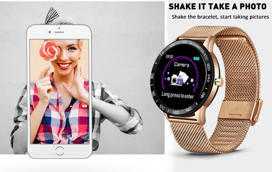 Modern Luxury New Smart Watch For Men and Women LED Color Screen And With Heart Rate Blood Pressure Tracker With  Multi-Function Mode Sport Smartwatch fitness Tracker