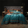 Jacquard Cotton Bedding Set - A / 200X230cm(4pcs Set)