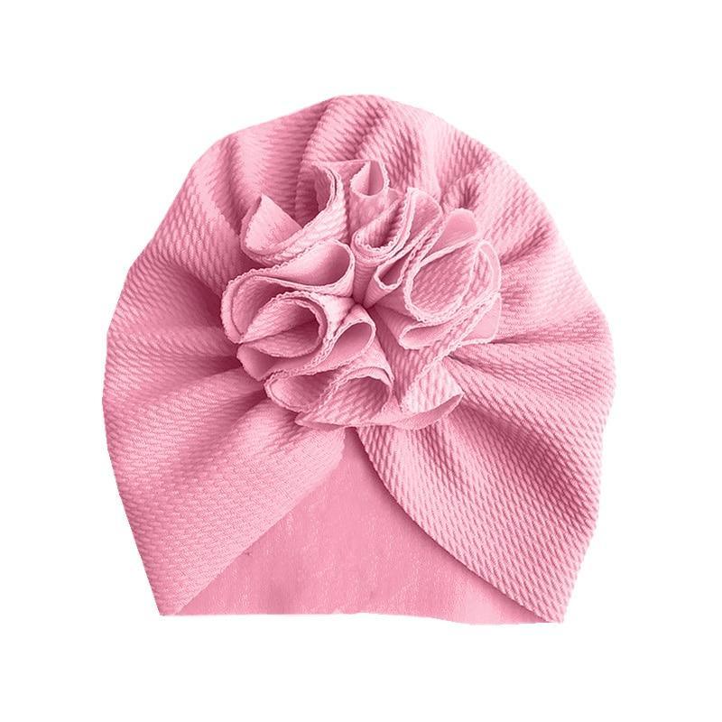 Modern New Lovely Flower Baby Girl Hat Turban Newborn Baby Cap Bonnet Kids Hat For Girls Baby In Trend Design