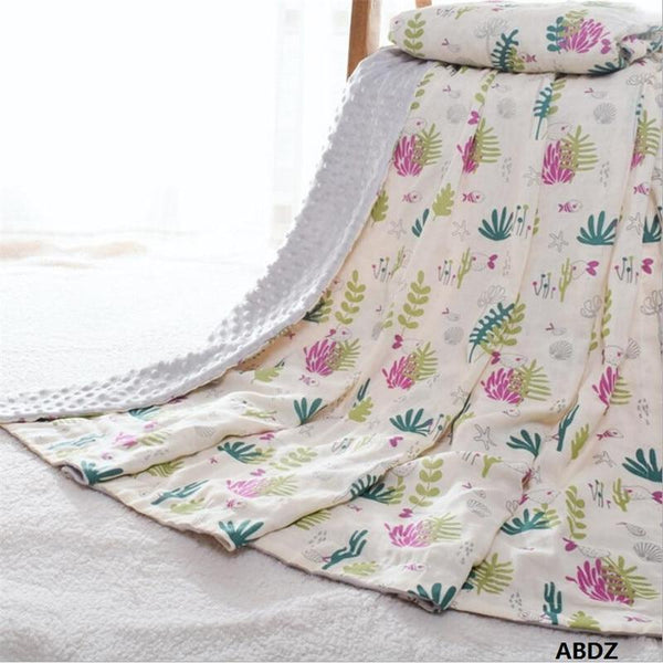 Modern Luxury Kids Blanket Baby Receiving Blanket Sleeping Bed Blanket Soft Newborn Swaddle For Kids