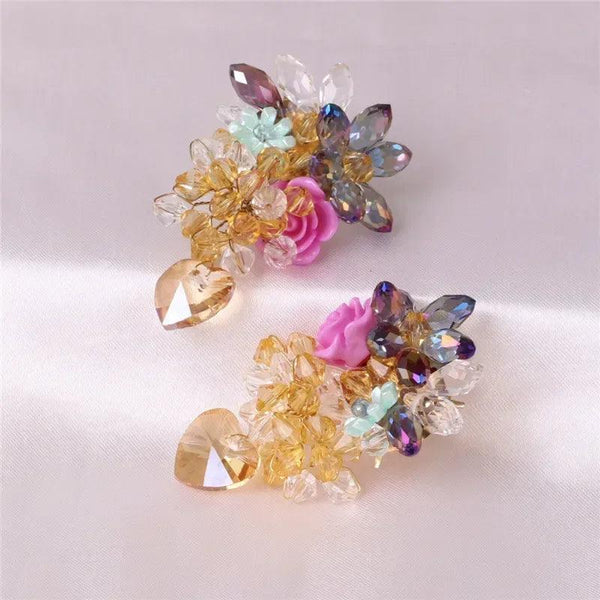 Bohemia Acrylic Flower Earrings - Sexikinis Swim - Gifts for You 'n Me