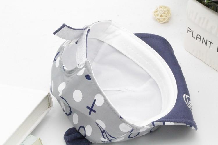Baby Sun Hat Cotton Cartoon Baby Summer Cap Infant Soft Baseball Cap For Girls And Boy