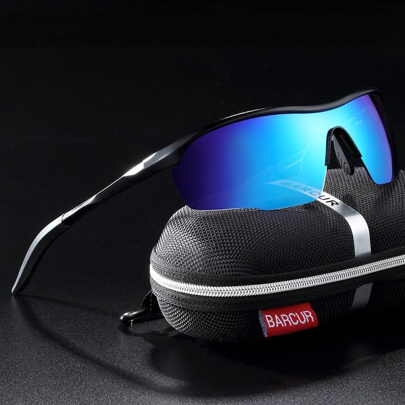 Luxury Elegent Sports Aluminum Magnesium Sunglasses Polarized Anti-Reflective shades For Women and Men With UV400 Protection