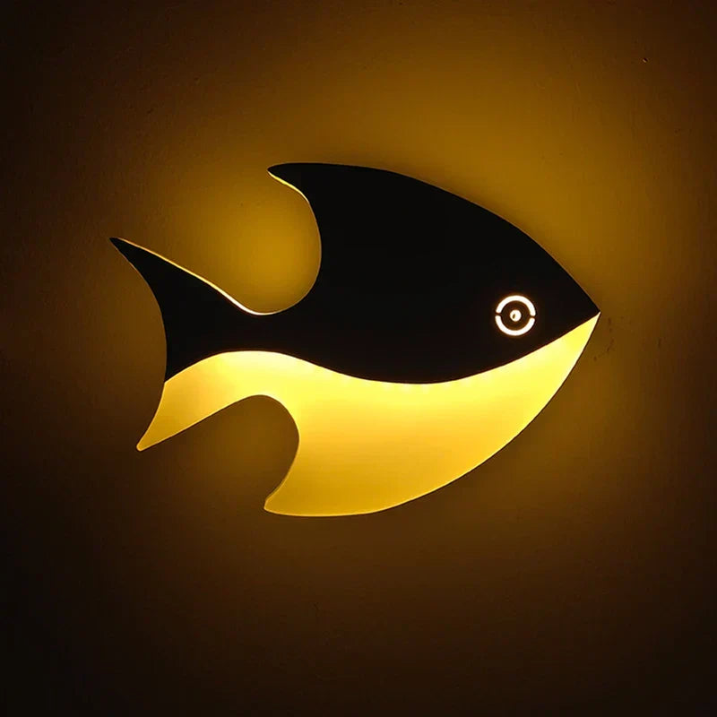 Acrylic Fish Wall Lamp