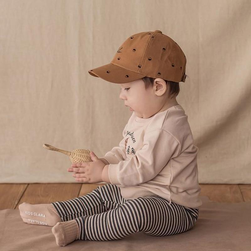 Cute Cotton Baby Hat Cap Kids Boy Adjustable Baseball Hats Children Snapback Hip-Hop Sun Hat