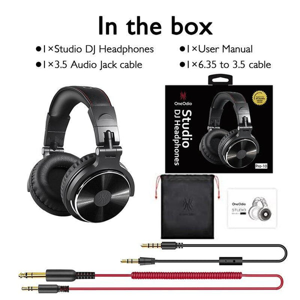 Proffesional Studio Luxury STEVVEX  Headphones Hifi Studio DJ Headphone Wired Monitor Music Gaming Headset Earphone For Phone Computer PC With Mic