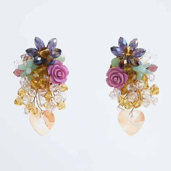 Bohemia Acrylic Flower Earrings - Sexikinis Swim - Gifts for You 'n Me