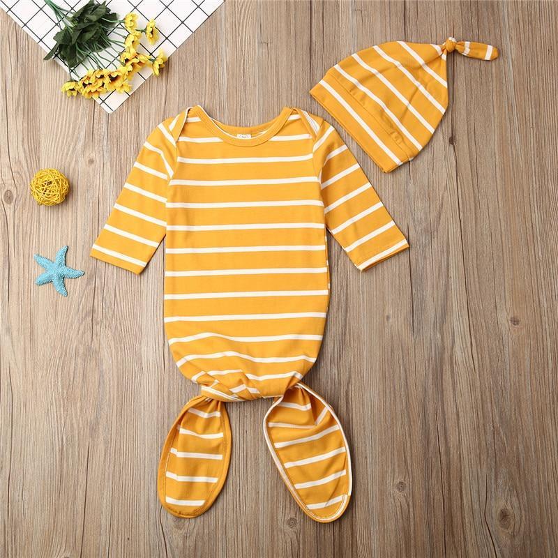 Cute Baby Sleeping Bags Newborn Infant Swaddle Wrap Envelope Baby Blanket Striped Swaddling Wrap Sleep Sack