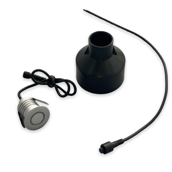 Covert Mini Halo Paver & Wall Surface Mount Hardscape Landscape Light - BACKORDERED UNTIL 4/30/2024