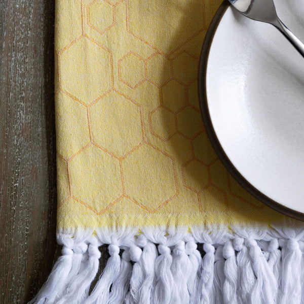 Turkish Towel | Single Set | Yellow + Orange