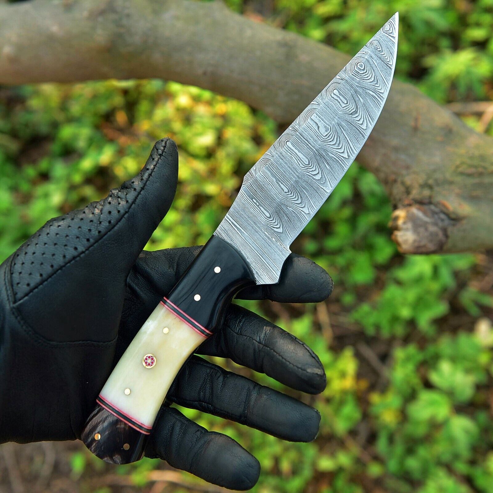 Custom Handmade Skinning Knife Set - 4.5