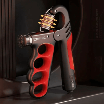 Adjustable Grip Strengthener with Digital Counter Hand Rehab Trainer