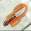 Handcrafted Cowboy Knife and Sheath Set – Rustic Outdoor Blade