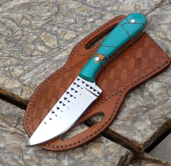 Winter-Ready Custom Handmade Cowboy Knife – 8