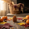Pinecone Candle | Handcrafted | Rustic Fall Decor