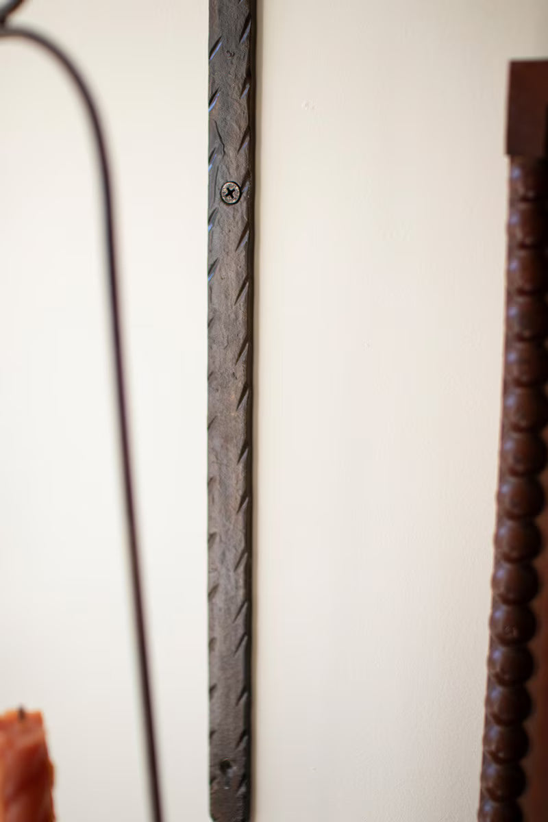 Hanging Oval Wall Taper Candle Holder