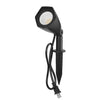 Harbor Breeze 550 - Lumens 5.3 -Watt Black Line voltage Soft White Plug-in LED Flood light