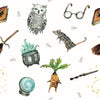 Hagrid Wallpaper - Sample 1 foot by 1 foot