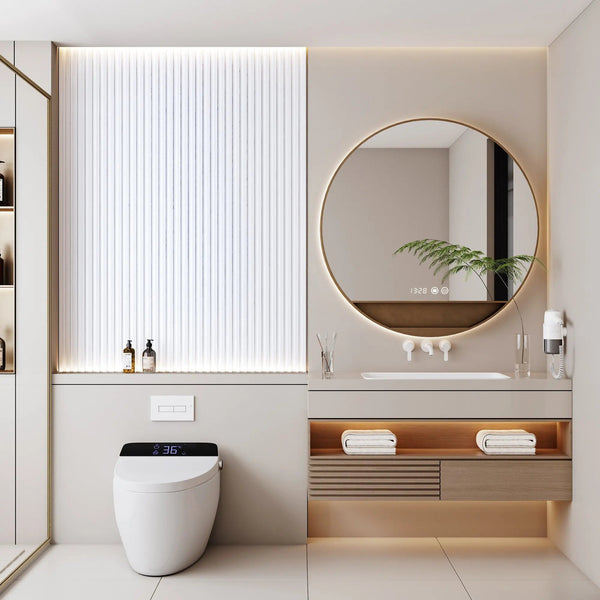 Hausvita 48 x 6 inch WPC Slat Wall Panel (16 Pack)