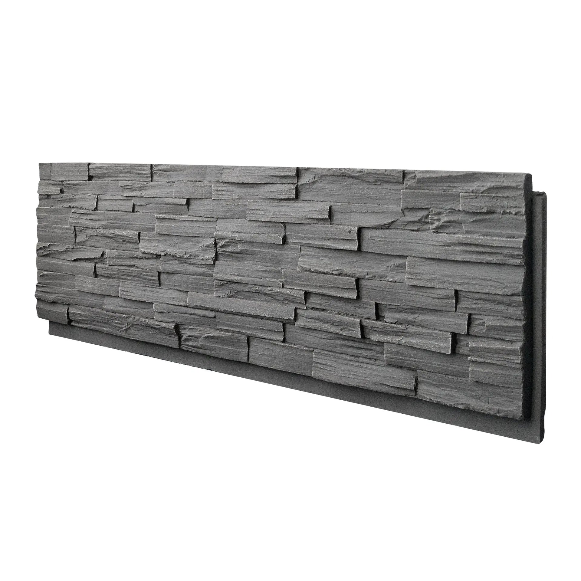 Hausvita Faux Stone Wall Siding Panel, PU Stone Veneer Exterior, 46.46
