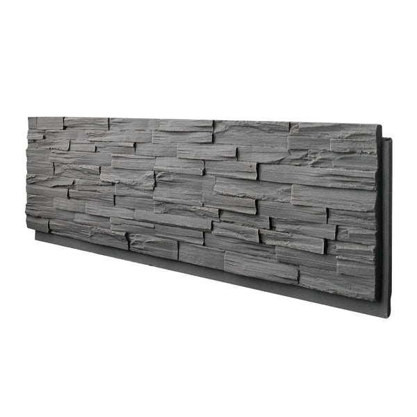 Hausvita Faux Stone Wall Siding Panel, PU Stone Veneer Exterior, 46.46