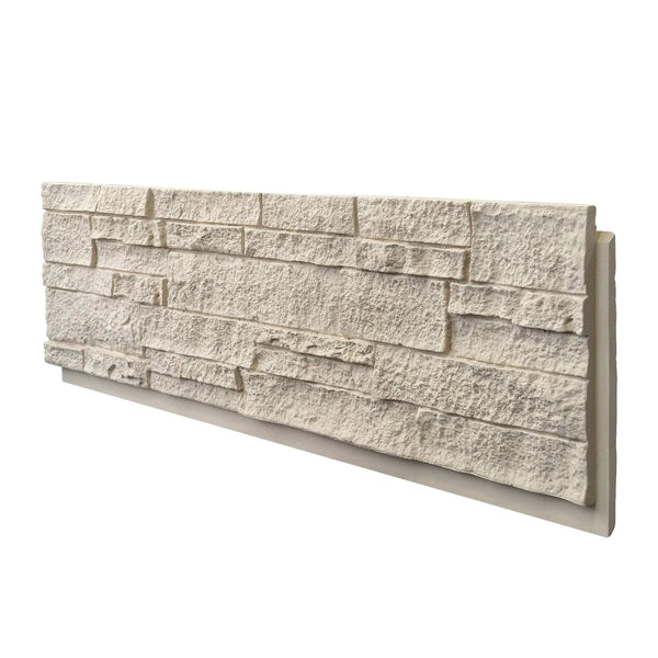 Hausvita Faux Stone Wall Siding Panel, PU Stone Veneer Exterior, 46.46