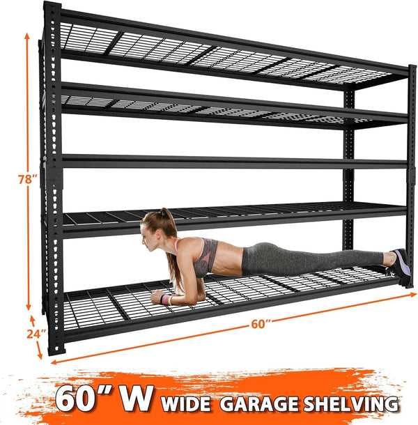 Hausvita Storage Shelves Heavy Duty, 48