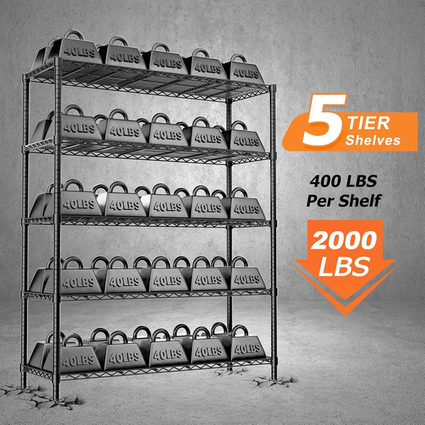 Hausvita Storage Shelves Heavy Duty, 48