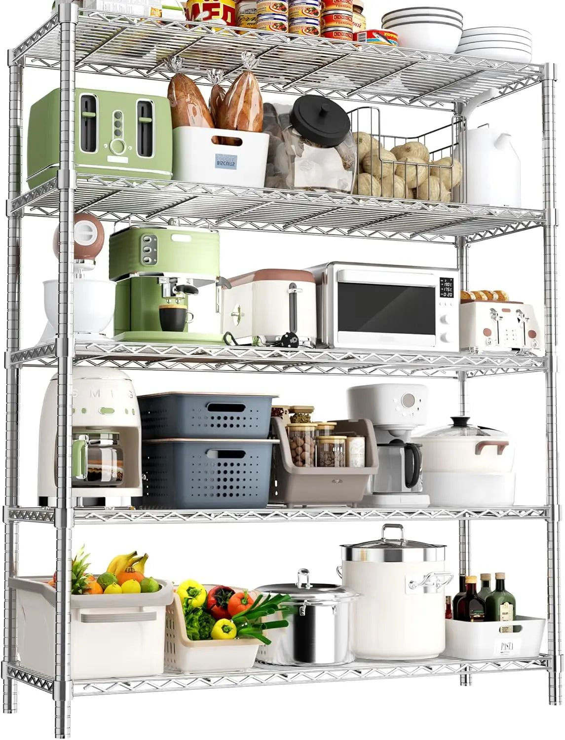 Hausvita Storage Shelves Heavy Duty, 48