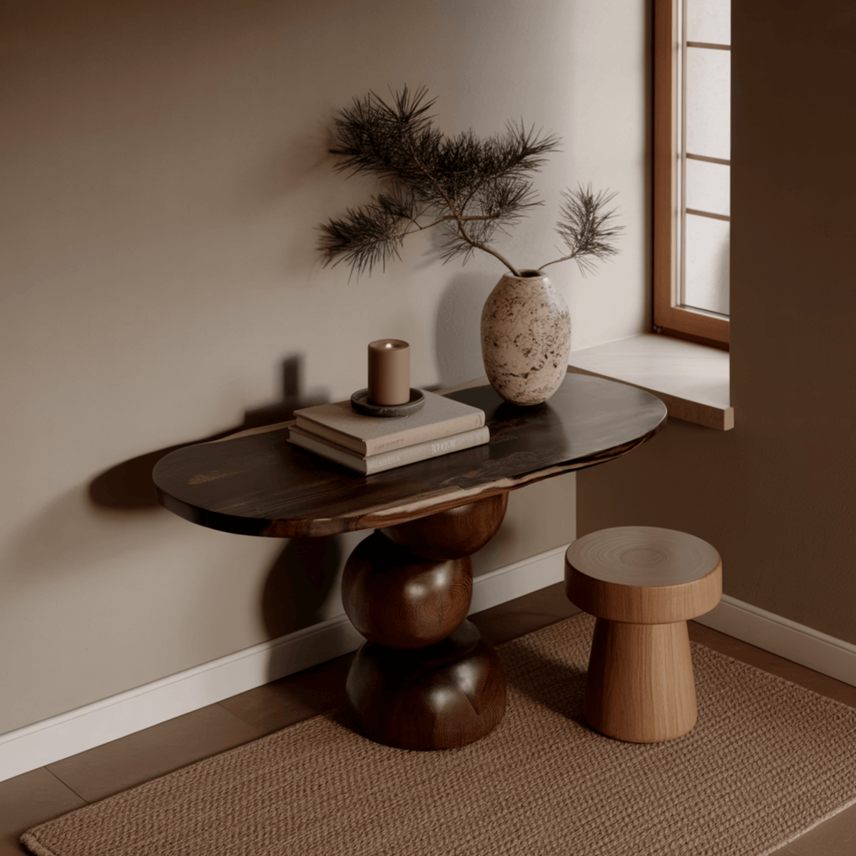 Havenform Live Edge Console Table