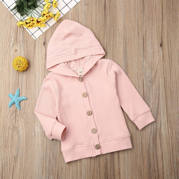 Infant Baby Girl Clothes Long Sleeve Knitted Coat Jacket Outwear Tops 0-24M For baby Girls