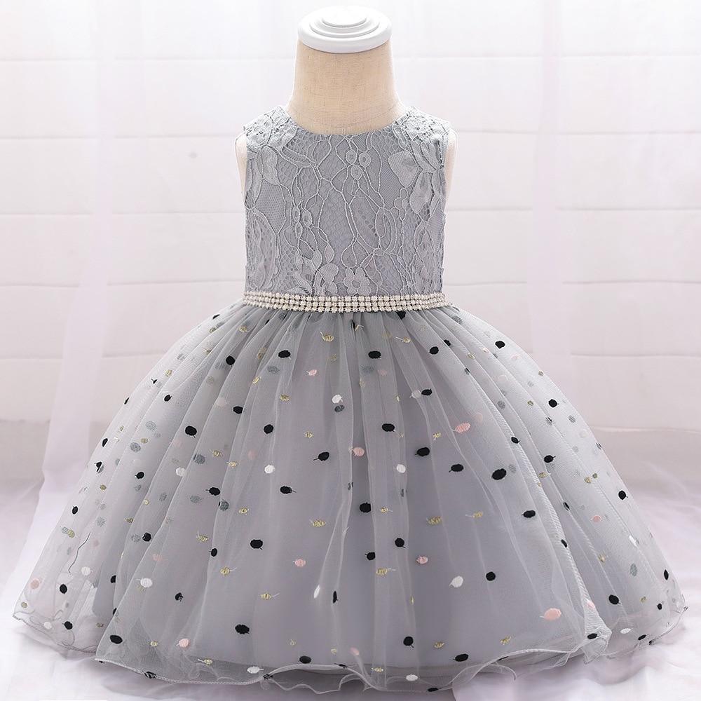 New Baby  Dots Printing Princess  Birthday Dress Ball Gown  Clothing Unique Design Perfect Gift