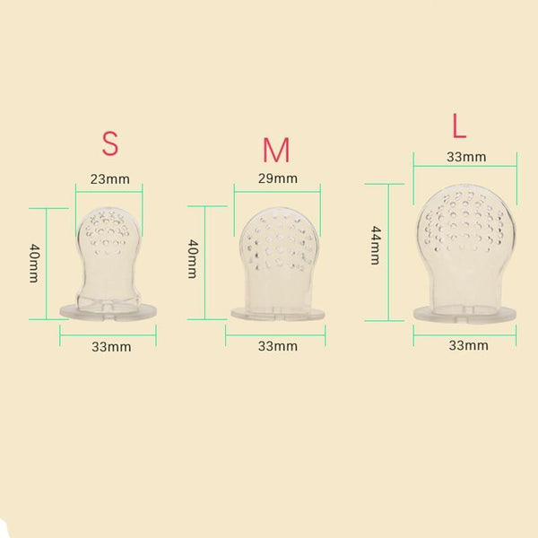 Modern NEW Baby Fresh Food Nibbler Pacifiers Feeder for Kids Fruit Feeding Nipple Safe Supplies Nipple Teat Pacifier For Baby and Kids