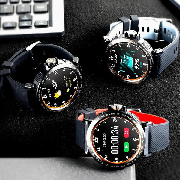 Sport IP68 Waterproof Smart Watch Screen Touch Men Clock Women Fitness Tracker Smartwatch for IOS and Android For Men and Women