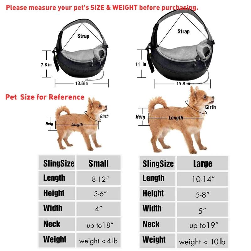 Breathable Pet Carrier Handbag Pouch Sling