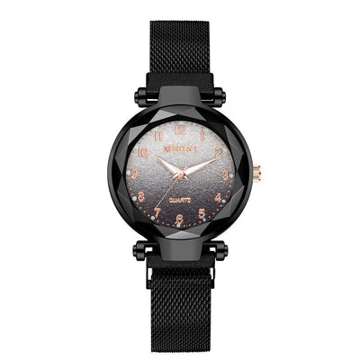 Women Magnet Buckle Gradient Color Watches Luxury Ladies Fashion Female Wristwatches For Gift Clock For Women and Girls