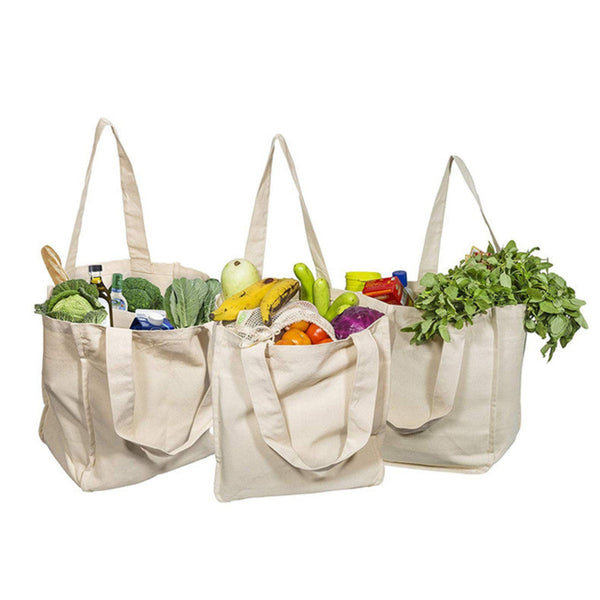 Reusable Tote Mesh Bag w/6 Internal Sleeves.