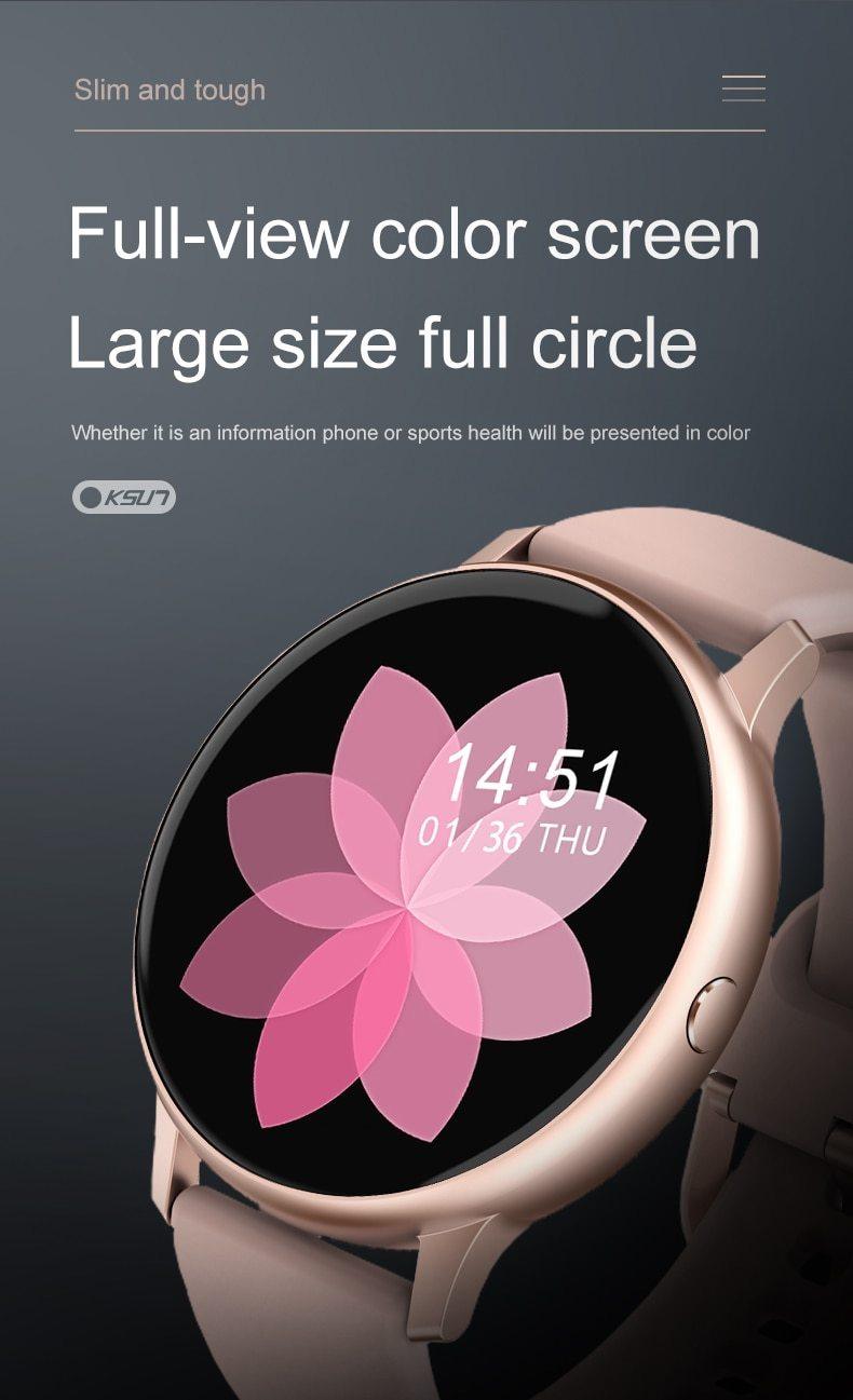 NEW Luxury Elegant Woman Bluetooth Android/ios Waterproof GPS Smart Watch With Touch Screen Sport Health Multifunctional Smart Watch