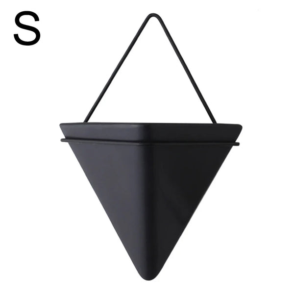 Wall Mounted Flower Pot, Hanging Vases, Self Water-Absorbing Planter, Room Decoration, Drop Shipping, New