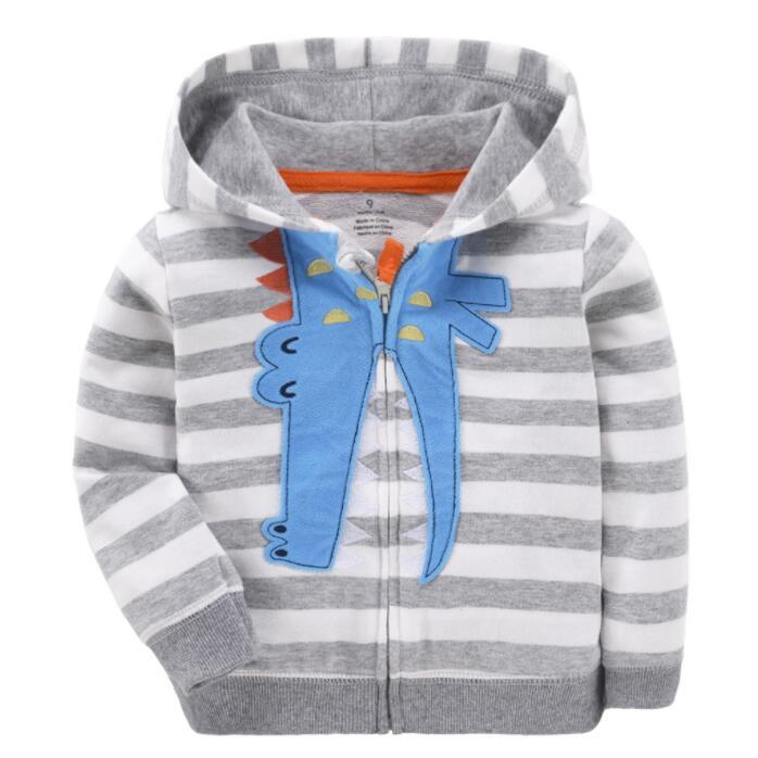 Luxury Printed New Trend Newborn Baby Hooded  Cotton Sweater For Baby Girl/boys In Elegant Modern Luxury Style With Unicorn