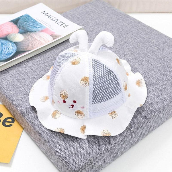Baby Sun Hat Heart Print Baby Boy/Girl Hat Outdoor Kids Bucket Hat Children Hat Baby Beach Caps Beanie For Girls