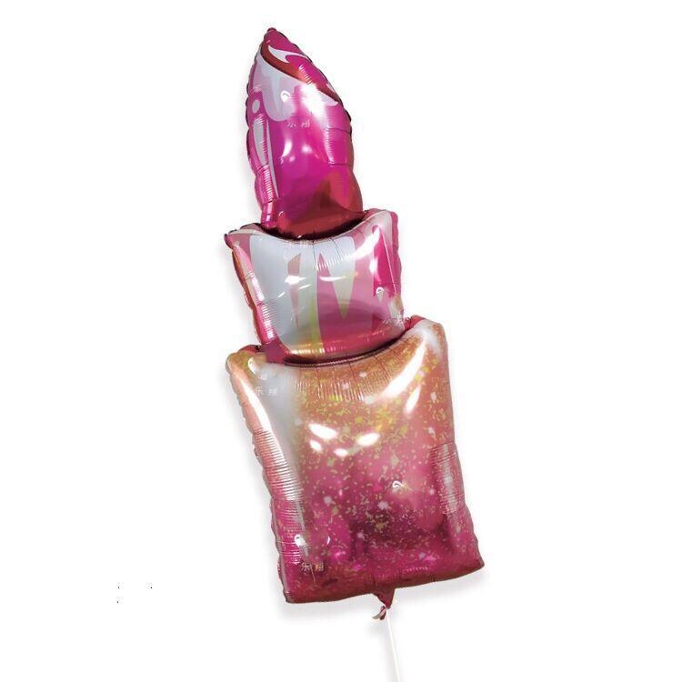 Big Popular Decorations Ballons in Donuts Lip Stick Ice Cream and Rainbow Style Balloons For Kids  Baby and Birthday Decorations Inflatable Helium