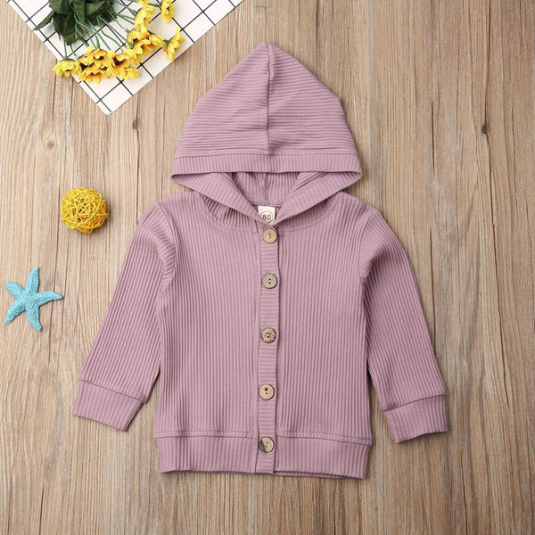Infant Baby Girl Clothes Long Sleeve Knitted Coat Jacket Outwear Tops 0-24M For baby Girls