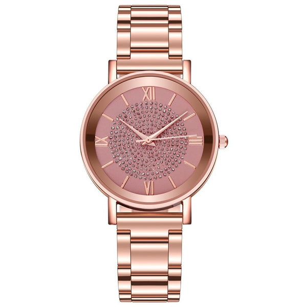 New STEVVEX Women Watches 2020 Trend Luxury Style Diamond Rose Gold Ladies Wrist Watches Magnetic Women Bracelet Watch For Women and Girls